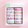 10Rolls Adhesive Tapes Kawaii Washi Tape Donuts Cartoon Masking DIY Decorative Wrapping Craft Pattern for Arts Card Decorations 2016