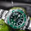 Lige Mens Relógios Top Marca Luxo Homens Esportes Assista Clássico Série Green Waterproof Quartz Watch Watch Homens Moda Fashion WristWatch 210517