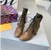 Botas de tobillo de diseño de lujo con cremallera de alta calidad para mujer, bota de diseñador para mujer, suela de goma Martin Desert, antideslizante, resistente al desgaste, 2022