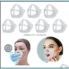 Designer Housekee Organization Home & Garden3D Face Inner Support Frame Mask Bracket Breathing Comfortable Washable Reusable Clear Masks Too