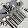 Makeup Brushes Brocha Hourglas Full uppsättning Brush Blush Powder Foundation Contour Eye Shadow Concealer Eyeliner SMUD