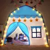 Tents And Shelters Baby Princess Game House Flowers Blossoming Boy Girl Oversized Folding Tent Kids Indoor Outdoor Castle Gifts