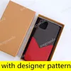 Fashion Designer Phone Cases for iphone 15 15pro 14 14pro 14plus 13 13pro 12 11 pro max XS XR Xsmax Classic Leather Card Holder Case with Samsung S23 S22 ultra