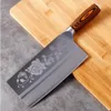 チャン8インチ中国のナイフ肉屋チョッパー7CR17MOVステンレス鋼の肉野菜のカッターキッチンシェフ