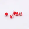 Classic Heart Soft Silicone stainless steel Earring Ear Plug For Women Men DIY Parts Jewelry Accessories