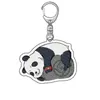 Jujutsu Kaisen Porte-clés homme Nanami Kento Porte-clés femmes Anime pendentif Porte-clés Couples pour pantalons pour la mode Porte Clef en métal