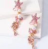 Summer Starfish Crystal Earrings for Women Sandy beach Pearl Zircon Dangle Drop Earring High Quality Girl Jewelry Wholesale