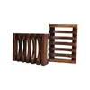 Porte-plateau de savon en bois de bambou naturel, boîte de rangement, conteneur pour bain, plaque de douche, salle de bain LLB12652
