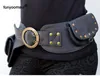 腰のヒップパックの上のピン袋のバッグのバイキングポケットベルトレザー財布旅行スチームパンクファニーギアアクセサリーコスプレ