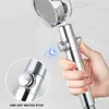 Cabezal de ducha de mano de alta presión, boquilla de ducha con filtro, cuchillas turboalimentadas, accesorios de ducha de baño para el hogar, producto en oferta H1209