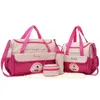 Motohood 381830cm 5st Baby Diaper Bag set byter blöja påse för mamma multifunktion barnvagnar på väskan arrangör 2103267232410