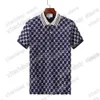 2021 Mens designer Polo Shirts Luxury Italy Men Clothes Short Sleeve Fashion Casual Men's Summer T Shirt Many colors available navy blue Size M-3XL