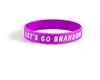 Let's Go Brandon Silicone Bracelet Party Favor Rubber Wristband US Presidential Election Gift Wrist Strap SN3247