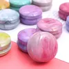 Multicolor Tinplate Jar Lege Tin Can Metal Deksel Handgemaakte Geurende kaarsen Making Accessoires Mini Jewelry Candy Storage Box Container Home Decor 12 stks/Lot JY0911