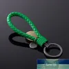 Muito barato PU Couro Bulk Keychain Keyring Preto Mulheres Auto Car Chaveiro Chaveiro Brelok Presentes Online Venda