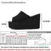 Summer Slip On Women Wedges Shoe Sandals Platform High Heels Fashion Open Toe Ladies Casual Shoes Comfortable Wear 2021