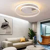 Quarto Nórdico LED luzes de teto fixura moderna sala de estar criativa decoração de casa luminária