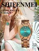 Shifenmei Woman es 2020 Wood Women Luxury Brand Quartz Lady Bracelet Wristwatch Wooden Watch Female Relogio Feminino