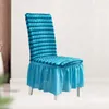 Chair Covers Delicate Ruffle Skirt Cover Lightweight Wear Resistant