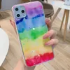 Lovecom Glitter Stars Gradient Rainbow Case för Xiaomi RedMi Not 10 10s 9 9s 8 mi 10t Pro Poco X3 Pro NFC M3 Mjukt telefonkåpa