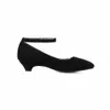 Abramenko Vrouwen Lage Hak Pumps Plus Size 48 Lente Herfst Suede Lederen Ondiepe Vrouwelijke Schoenen Dames Casual Y0721