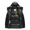 2022 Mens Jacket down Parkas Classic Casual winter Coats Outdoor Feather Keep warm Coat Outerwear Hooded Cold protection Windproof Doudoune Homme Unisex k0