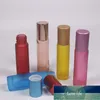 Bottiglie di stoccaggio Barattoli 10ml Bottiglia di vetro smerigliato Roller Massaggio per gli occhi Olio essenziale Profumi a sfera Balsami per labbra Roll On Prezzo di fabbrica design esperto Qualità Ultimo stile