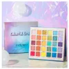 Waterproof Long-Lasting HANDAIYAN 30 Colors Eyeshadow Makeup Matte & Shimmer Eye Pressed Powder Rainbow Palette For Women Beauty Easy To Wear DHL Free Cosmetics