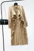 Jesień Zima Koreańska Moda Vintage Wysoka Talia Plisowana Koszula Sukienka Eleganckie Kobiety Kaskadowy Wzburzyć Z Długim Rękawem 210615