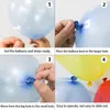 154 pezzi Baby Shower Macaron Palloncino Ghirlanda Arco Kit Ragazzo o ragazza Genere Rivela Decorazioni per feste Blu Rosa Air Globos Forniture di compleanno 220523