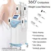 360 Soğutma Sistemi Vücut Zayıflama Cryolipolysis Makinesi Yağ Donma Selülit Temizleme Kriyoterapi Ekipmanları