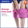 Neenca 1 par EVA Esponja Rodillera Danza Yoga Tenis Rodilleras Protección de absorción de choque Gimnasio Mujeres Rodillera acolchada Q0913