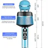 Q008 Microphone Sans Fil Bluetooth Portable USB Accueil enfants Professiona Condensateur pour KTV BirthdayParty Enregistreur Musique Avec Retail Box Haute Qualité