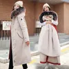 Parkas pour femmes 2022 à capuche femmes épaissir coton manteau femme longue col de fourrure veste d'hiver pour les femmes doublure amovible Guin22