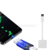 2 en 1 Type-C à 3,5 mm Jack Adaptateur pour écouteurs Connecteur AUX Audio Casque USB-C vers USB-C Convertisseur de charge pour Samsung Xiaomi Huawei