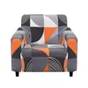 Camas de cadeira Sofá Modern Sofá Couch elástico para sala de estar Decorações de casas protetoras geométricas