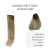 Ugeat weft balayage اللون خياطة في ملحقات الإنسان للنساء 14-22 "حزم الشعر البرازيلي 100 جرام / حزمة