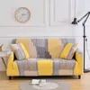 Elastiska soffa för vardagsrum Spandex Tight Wrap All Inclusive Sectional Couch Cover Furniture Slipcover 1/2/3/4 Seits 211102