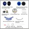 Party Supplies Graduation balloon pull flag aluminum film latex combination with round paper flower ball balloons set