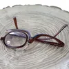 Стул охватывает средние пожилые и пожилые ротающиеся складные очки для чтения Одноракальный женский односторонний макияж односторонний