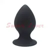 NXY jouets anaux 7.2/6.2/5.2 cm de diamètre Super grande taille Silicone Plug jouets sexuels pour hommes femme Gay énorme grand jouet de fesses Rose/noir 1125