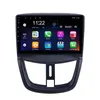 Android 10.0 2Din Araba DVD Kafa Ünitesi Radyo Ses GPS Multimedya Player Peugeot 207 2006-2015 Destek Carplay