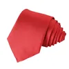 Solid Ties voor Mannen Casual Skinny Neck Gravatas Business Mens Stropdassen Corbatas 6 cm Breedte Bruidegom voor Party