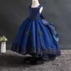 Wunderschönes Baby-Mädchenkleid für die elegante Geburtstagsfeier, Babykleidung, Eröffnungsfeier, Abschlussball Q0716