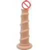 10PCSFlesh 12 Inches Huge Realistic Dildo Waterproof Flexible penis with textured shaft and strong suction cup Sex toy for women