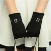 Fingerless Gloves Touch Screen Ladies Women's Winter Mittens Use Device While Keeping Hands Warm Gifts For Girls