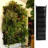 Pionowe donica ogrodowe doniczki kwiatowe układ wodoodporny mocowanie na ścianie wisząca wisząca kwiatowa torba na zewnątrz użycie 210615