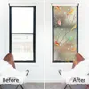 Window Stickers Self-Adhesive Film Frosted Glass Bird Static Adhesive Sticker