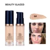 6ml matt hydrerande ansikte flytande foundation långvarig blekning och concealer primer cream makeup kosmetiska