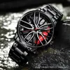 Men039s Montre automatique Mouvement Hollow Wheel étanche imperméable Mélange de montres non mécaniques 20214748969